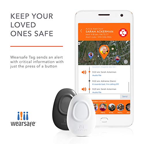 Wearsafe Personal Emergency Response Tag Lifetime Edition Immediate