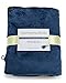 Convenient Gadgets & Gifts USB Heated Shawl and Lap Blanket - Blue Color - USB Heated Throw Perfect Alternative to an Office Desk Heater