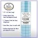 JH Best Crafts Clear 12 Inches X 10 Foot Roll Transfer Paper w/Grid Perfect Alignment of Cameo or Self Adhesive Vinyl for Decals, Signs, Windows and Other Smooth Surfaces