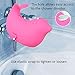 Bath Spout Cover - Tub Faucet Cover Baby - Bathtub Faucet Cover for Kids - Kids Bathroom Accessories Tub Faucet Protector for Baby - Soft Silicone Spout Cover Pink Sea Lions
