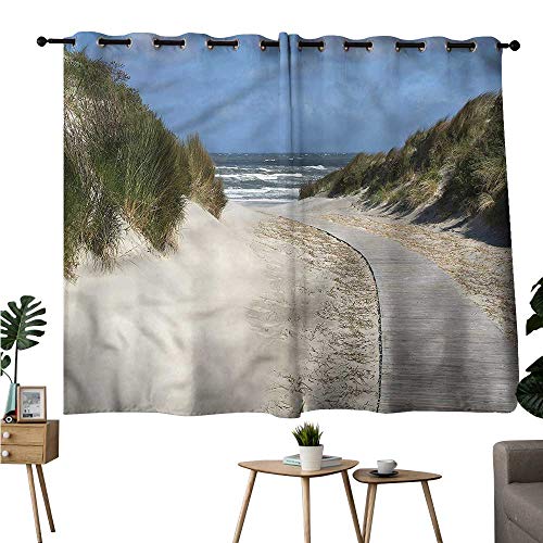 Gabriesl Microfiber Darkening Curtains Grommet Curtain Doorway