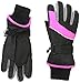 Nolan Gloves Big Girls' Nordic Chill Pink Ski Glove