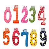 TharvBaby Toys 10pcs Letters Kids Wooden Alphabet Fridge Magnet Child Educational