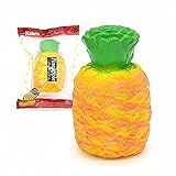 Kiibru Squishy & SUPER Slow Rise Colossal SCENTED Pineapple + BONUS Random Jenna Lyn Squishy!