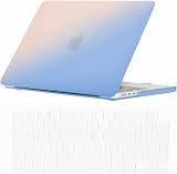Se7enline MacBook Pro 14 inch Case 2021-2025 Serenity Blue Rose Quartz TPU