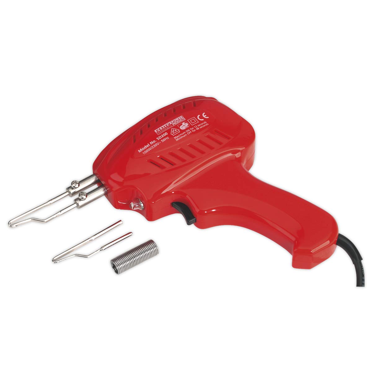 Sealey Sd200 Soldering Gun Kit 100W