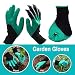 Garden Gloves with Fingertips Claws Quick- Great for Digging Weeding Seeding poking -Safe for Rose Pruning -Best Gardening Tool -Best Gift for Gardeners (Right Hand Claw 2 Pairs)