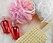 Loofah Bath Shower Sponge Mesh Pouf High Quality Organza Body Sponge Exfoliating Shower Ball 4x (60g/pcs) Feel Fresh