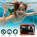 Kids Waterproof Camera, DECOMEN Digital Underwater Camera for Boys and Girls, 12MP HD Action Sport Camcorder with 2.0