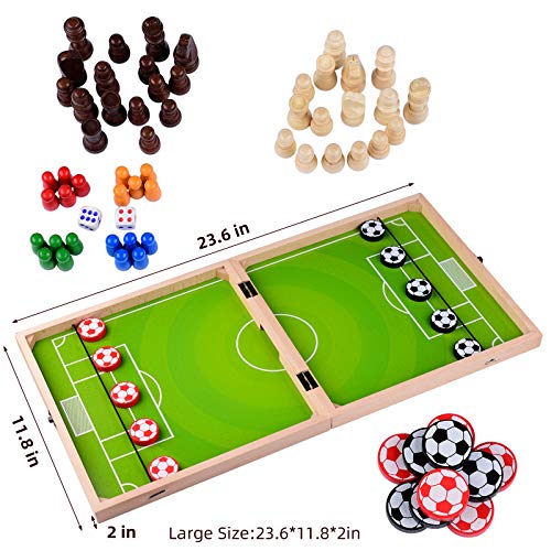 Fast Sling Puck Foosball Winner Board Game Slingshot Game Flying Chess