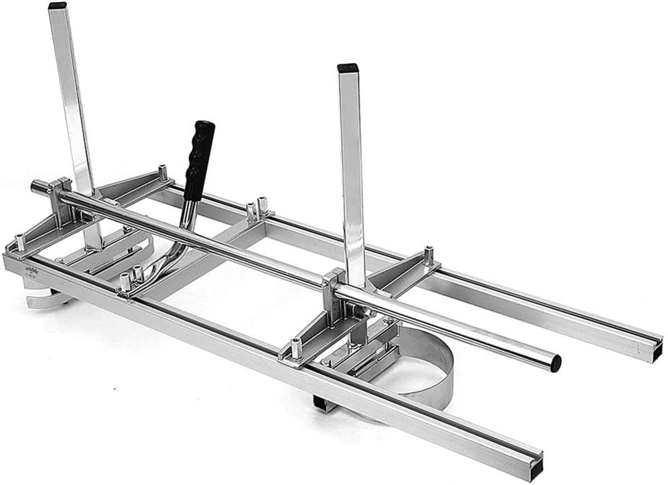 Farmertec Portable Chainsaw Mill 48 Inch Holzfforma Planking Milling Saw Log Equipment Bar Size from 14'' to 48''
