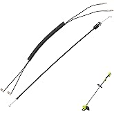 307318001 Throttle Cable for Ryobi RY251PH RY254BC RY253SS RY252CS Trimmer | Also for Rid-did Troy-bilt Echo Machines