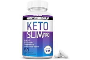 VEGEPOWER Keto Pills Apple Cider Vinegar Weight Loss Fat Burner Ketosis Diet Support Boost Energy Ketones Supplement with ACV for Women Men 90 Capsules