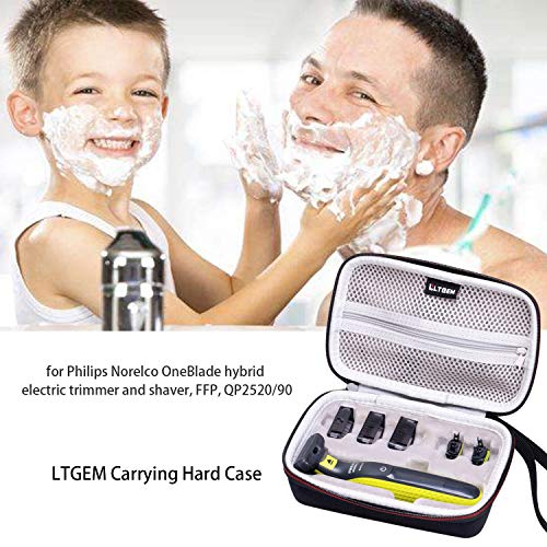 image for LTGEM Hard Travel Carrying Case for Philips Norelco OneBlade Hybrid El