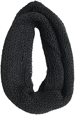 Knitcraft Women's Infinity Scarf (Black)