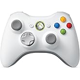Microsoft Xbox 360 Wireless Controller - White (Renewed)