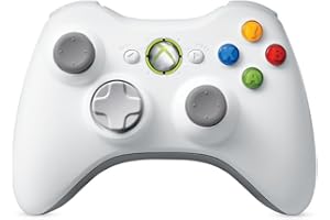 Xbox 360 Wireless Controller - White (Renewed)