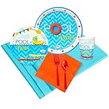 Summer Beach Ball Pool Party Supplies - Party Pack for 24