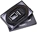 Marino Men’s Genuine Leather Ratchet Dress Belt with Open Linxx Buckle, Enclosed in an Elegant Gift Box - Black - Style 155 - Custom: Up to 44