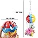 Bird Parrot Toy Colorful Bird Ball with Bell for Cage Bird Chew Toy Playing Training Ball Hanging Toy for Small Parakeets Cockatiels, Conures, Macaws, Parrots, Love Birds, Finchesthumb 1
