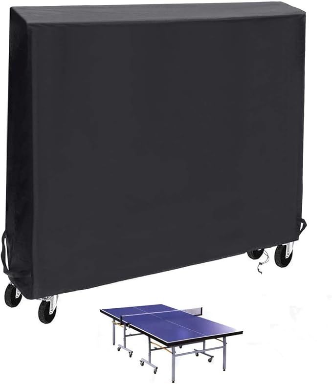Tischtennis Plane Schutz Pegasi Tischtennisplatten Abdeckung - Wasserdichte Schutzhülle Für Standardplatten Universal Abdeckplane