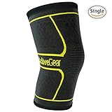 Compression Knee Brace and Support Sports Injury Prevention Joint Pain Relief and Arthritis Knee Sleeve by ActiveGear