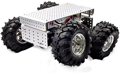DAGU WILD THUMPER 4WD SILVER 34:1 Wheeled chassis silver 280x300x130mm 2-7.2VDC