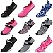 CIOR Men Women and Kids Quick-Dry Water Shoes darkweight Aqua Socks For Beach Pool Surf Yoga Exercise,S0602,Black,XL