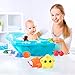 TOYMYTOY Little Squirts Fun Bath Toys|Sea Animals Bath Toys|Safe for Kids|12 PCS