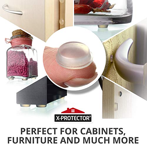 Door Bumpers XPROTECTOR Premium Bumpers 100 pcs ½