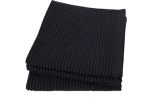 Now Designs Ripple Kitchen Dishcloth, Set of 4, Black