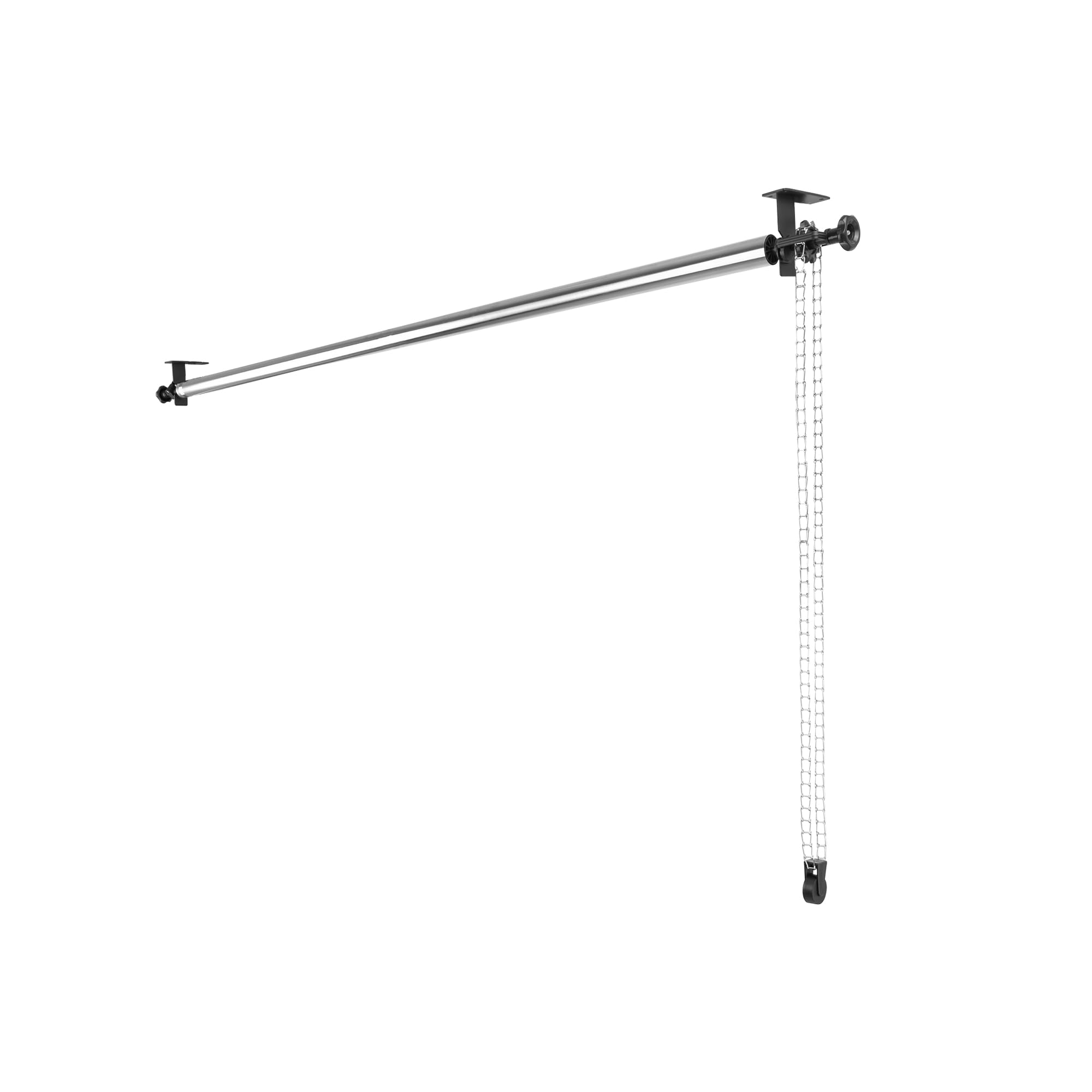 Photo 1 of *UNTESTED*
TENBEST Photography Backdrop Roller Support System, 1 Roller with Metal Chain, 120-inch Stainless Steel Crossbar