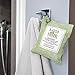 MOSO NATURAL Air Purifying Bag. Bamboo Charcoal Air Freshener, Deodorizer, Odor Eliminator, Odor Absorber For Cars and Closets. 200g Natural Color
