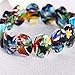 Jardme Magical Murano Glass Bracelet for Women Murano Inspiration Mixed Color