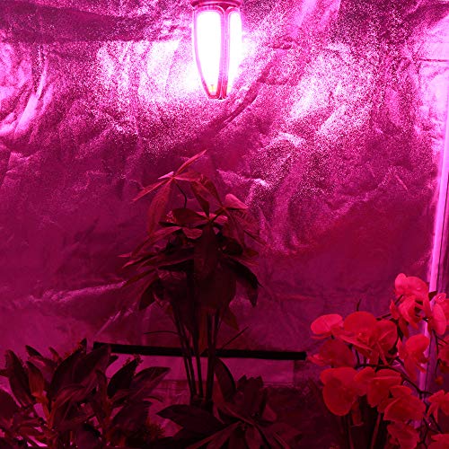 Waterproof 300W LED Grow Light Bulb Full Spectrum,Plant Light for Indoor Plant, 360 Degree Lighting with 480Leds, Plant Lamp for Indoor Garden Greenhouse Hydroponics Grow Tent, E39/E40 Mogul Base - Thumbnail 6
