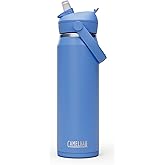 CamelBak Thrive Flip Straw Insulated Stainless Steel Water Bottle Sky Blue, 25oz