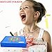 Wooden Pattern Blocks Set Early Geometry Shape Puzzle Early Classic Educational Toy Montessori Tangram Toys Manipulative Shape Puzzle Brain Teasers Best Gift for Kids Toys