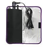New Thermostow Heat-resistant Hair Straightener Storage Bag, Thermal Pouch for Any Straightener, Curling Iron Storage, Cute, Convenient Beauty Product Storage