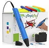 MorphPen Professional Drawing 3D Pen for Printing and Modeling (Blue)