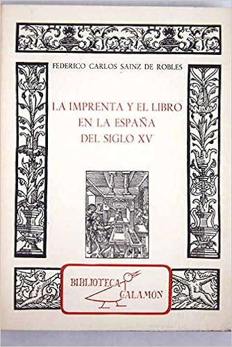 Imprenta y el libro en la españadel siglo XV: Amazon.es ...