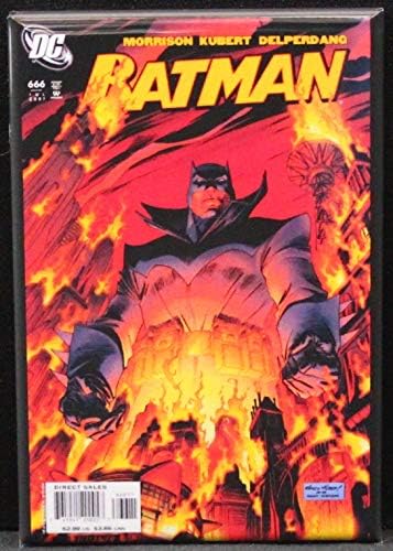 Amazon Com Batman 666 Comic Cover Refrigerator Magnet Kitchen Dining