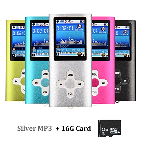 VicTal MP3 MP4Player with 16GBMicro SD Card Blue 11street Malaysia MP3 & MP4 players