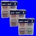 Cottage Mills DotBox Large Box - 12 pcs. Little Storage Boxes for Small Items Like Beads and Parts. Boxes Fit Inside DotBox Carrying Cases Sold Separately. 3 Packages of 4.