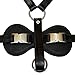 Redline K9 Padded Leather Quick Release Dog Protection and Tracking Harness (Large)