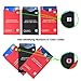 RFID Blocking Sleeves (Set of 16: 12 Credit Card Protectors & 4 Passport Protectors) Tear proof, Waterproof, Smart Slim Design. Fits any Wallet/Purse.Premium Identity Theft Protection (Mix Color Pack)
