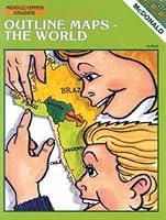 Mcdonald Publishing Mc-r658 Outline Maps The World 155708209X Book Cover
