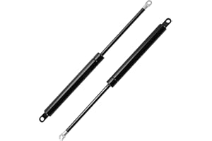 ARISELIFT 15inch/380mm 156Ib/700N/70kg Gas Springs, 15" Gas Struts Hydraulic Lift Support for Cabinet Lid Toolbox Cover,2 Pcs, Black