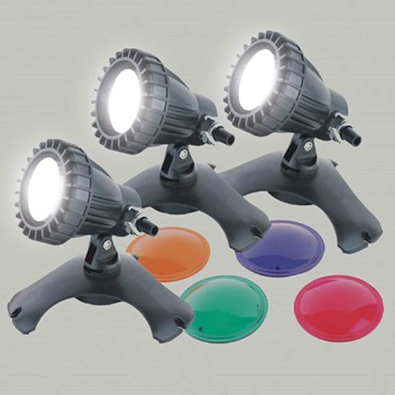 Pond Lights / Garden Lighting BrightPond Trio 3 x 20w Amazon.co.uk
