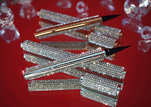 EDA LUXURY BEAUTY DIAMOND LIQUID EYELINER Ultimate Definition Ultra Precision Intense Black Sharp Rose Gold Perfect Cat Eye Makeup Pen Flawless Long Lasting Waterproof Vegan 7 EDA LUXURY BEAUTY DIAMOND LIQUID EYELINER Ultimate Definition Ultra Precision Intense Black Sharp Rose Gold Perfect Cat Eye Makeup Pen Flawless Long Lasting Waterproof Vegan