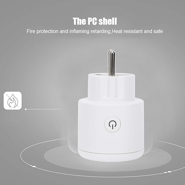 GOTOTOP WiFi Smart Plug Socket 10A Aquarium WiFi Inteligente Plug Interior Electrnica para el hogar Sistema de Control Remoto Trabaja con Googles Home iOS Alexa Red de 2 4GHz